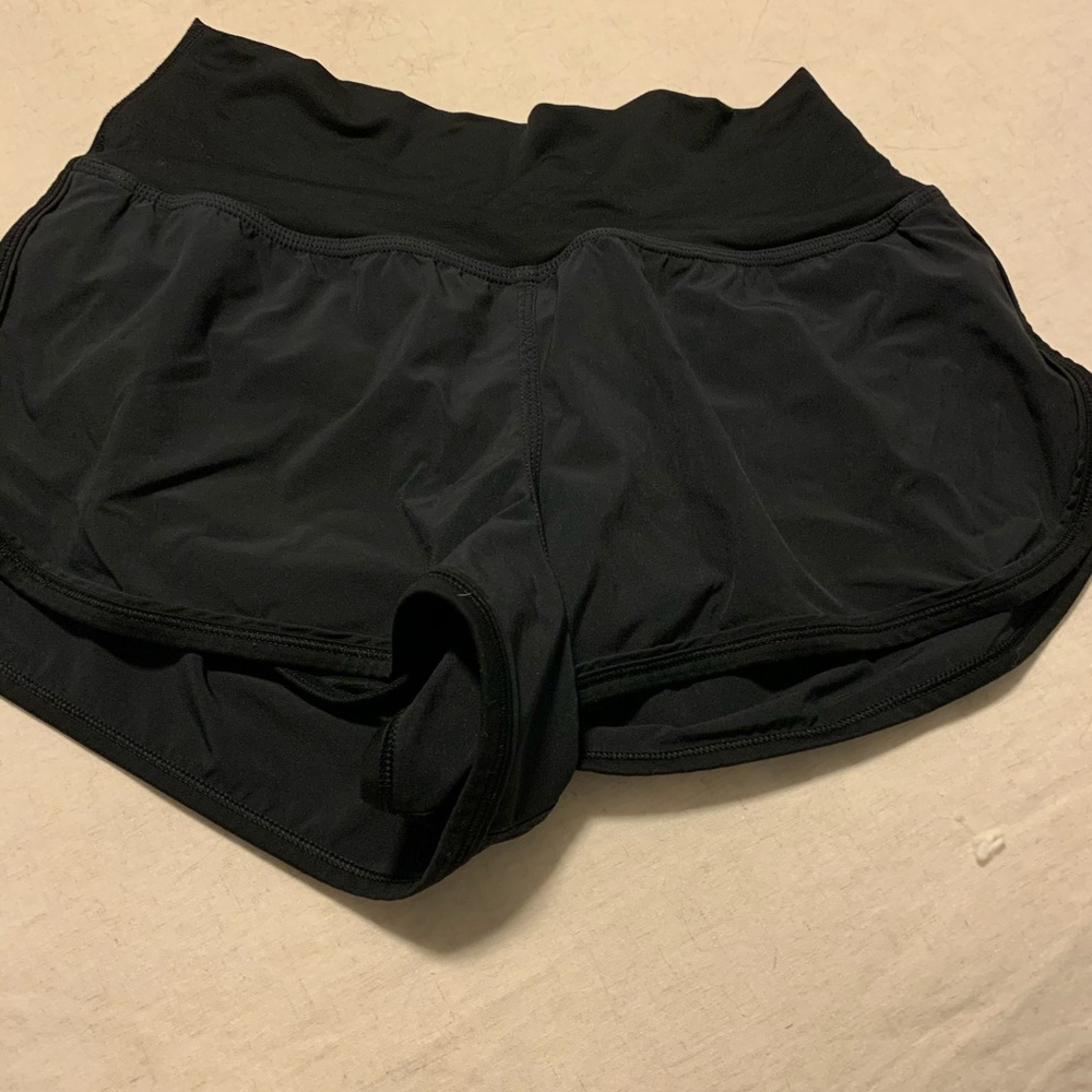 Lululemon High Waisted Running Shorts